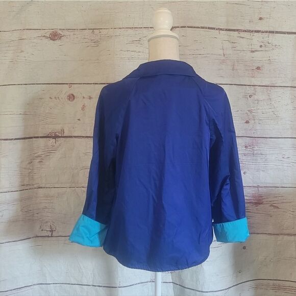 Chico's Zenergy Color Block Jacket Size 0, Small NWT - Picture 2 of 8